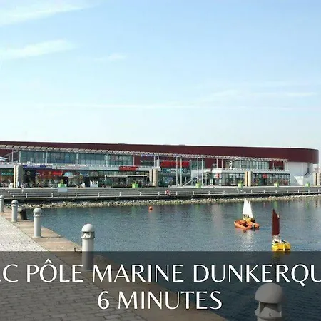 Semesterbostad La Marine*familiale Et Conviviale Coudekerque-Branche